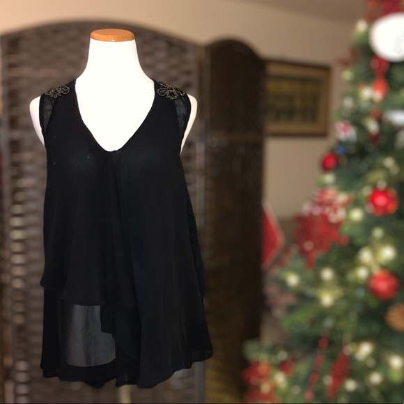 Flowy SeeThru Shirt - Picture 2 of 12